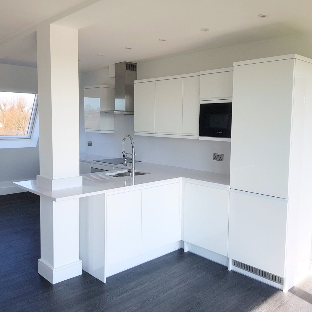 Modern kitchen in a flat